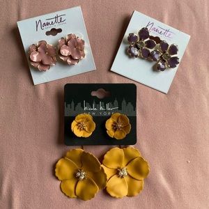 Nicole Miller And Nanette Earrings